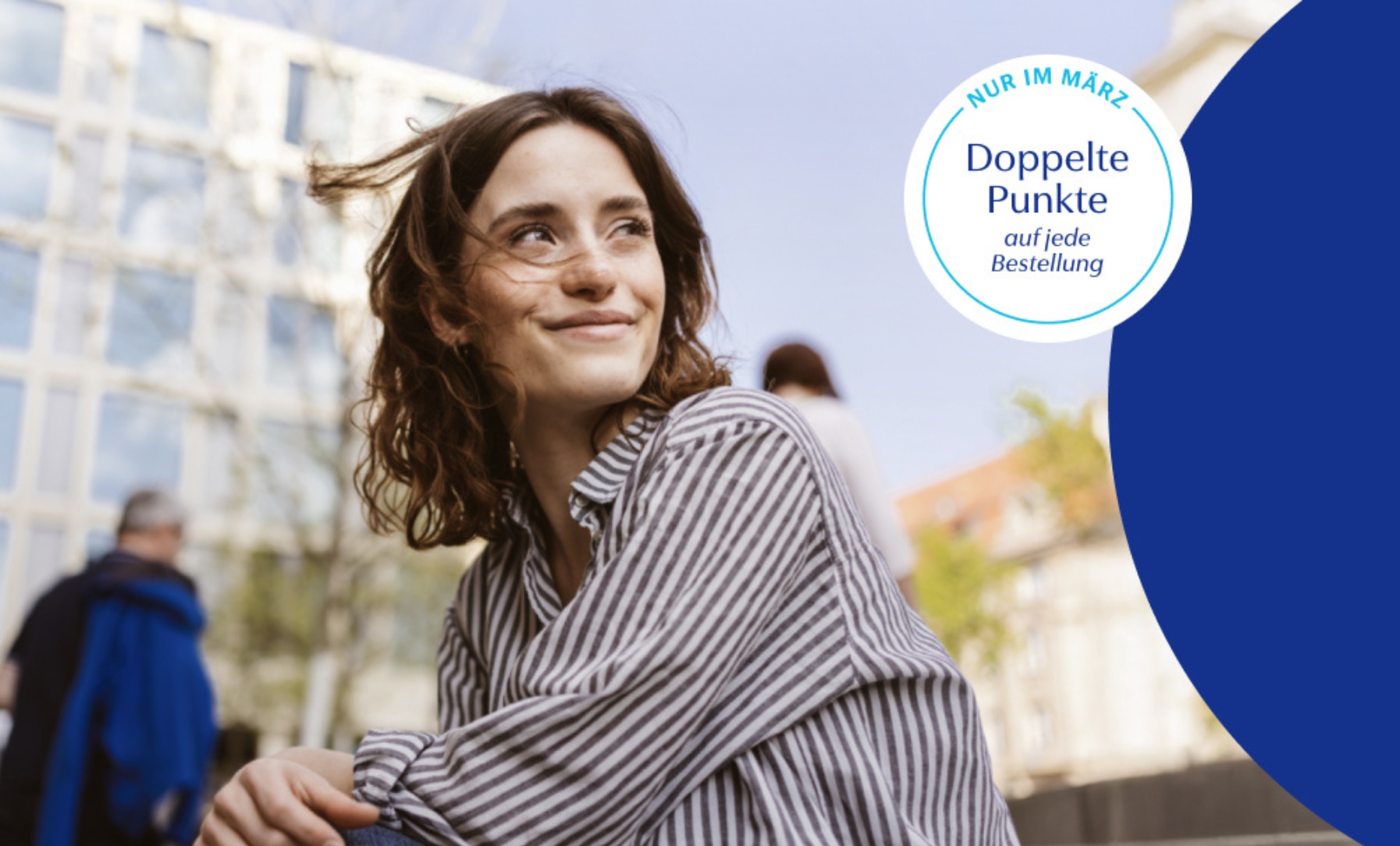 Treueprogramm Banner - Doppelte Punkte auf jede Bestellung im März