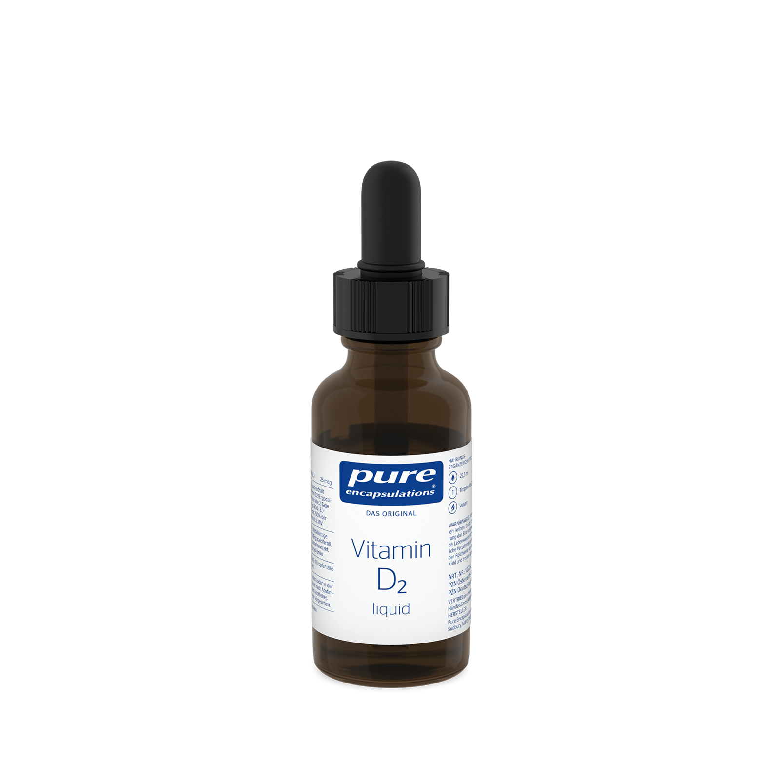 Bottle Vitamin D2 liquid