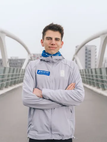 Portrait von Pure Athlet Aaron Gruen