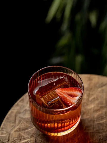 Erdbeer Cocktail mit Alkohol