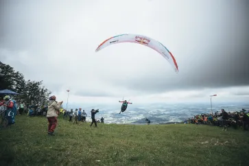 Aaron Dugatti bei den Redbull X Alps