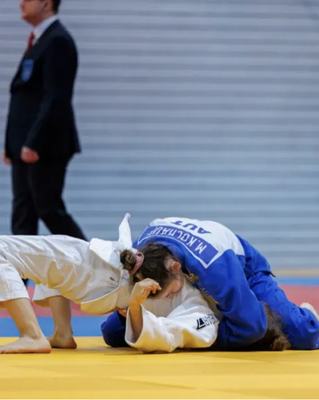 Maya Kochauf beim Judo