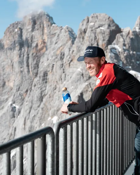 Simon Eder in den Bergen