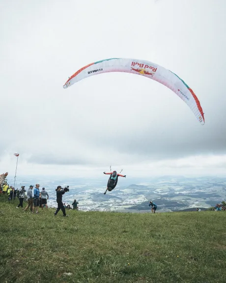 Aaron Dugatti bei den Redbull X Alps