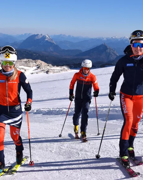 ÖSV Skimo Team auf der Piste