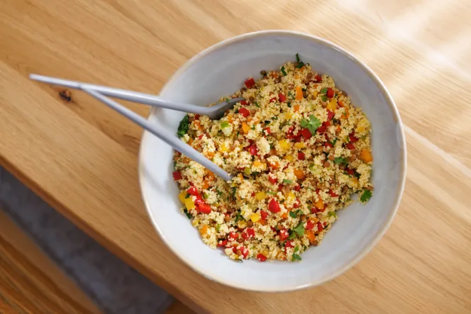 Couscous Salat mit Gemüse