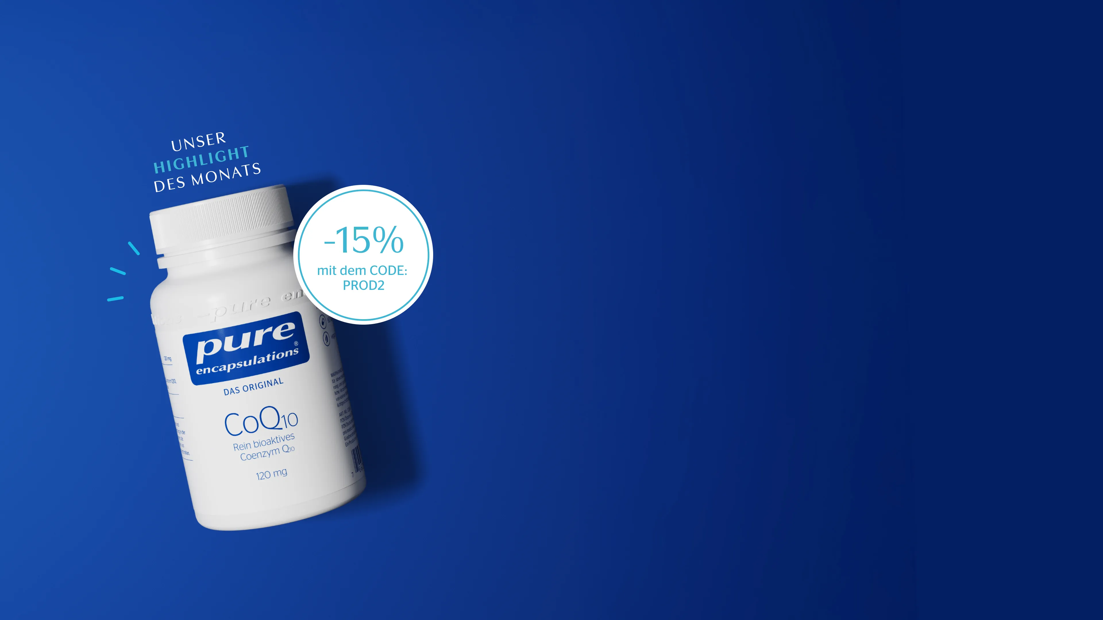 Aktion Coq10 Nahrungsergänzungsmittel mit Code Prod2 -15%