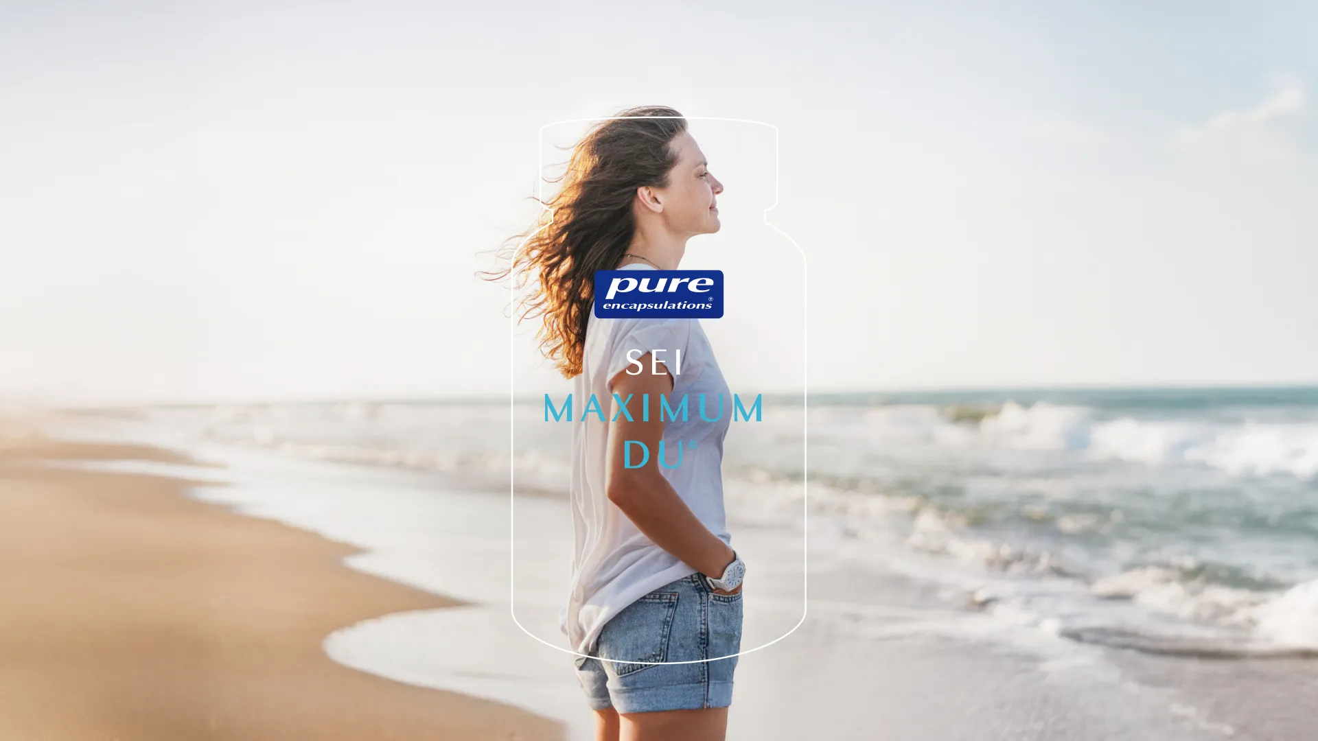 Frau am Meer