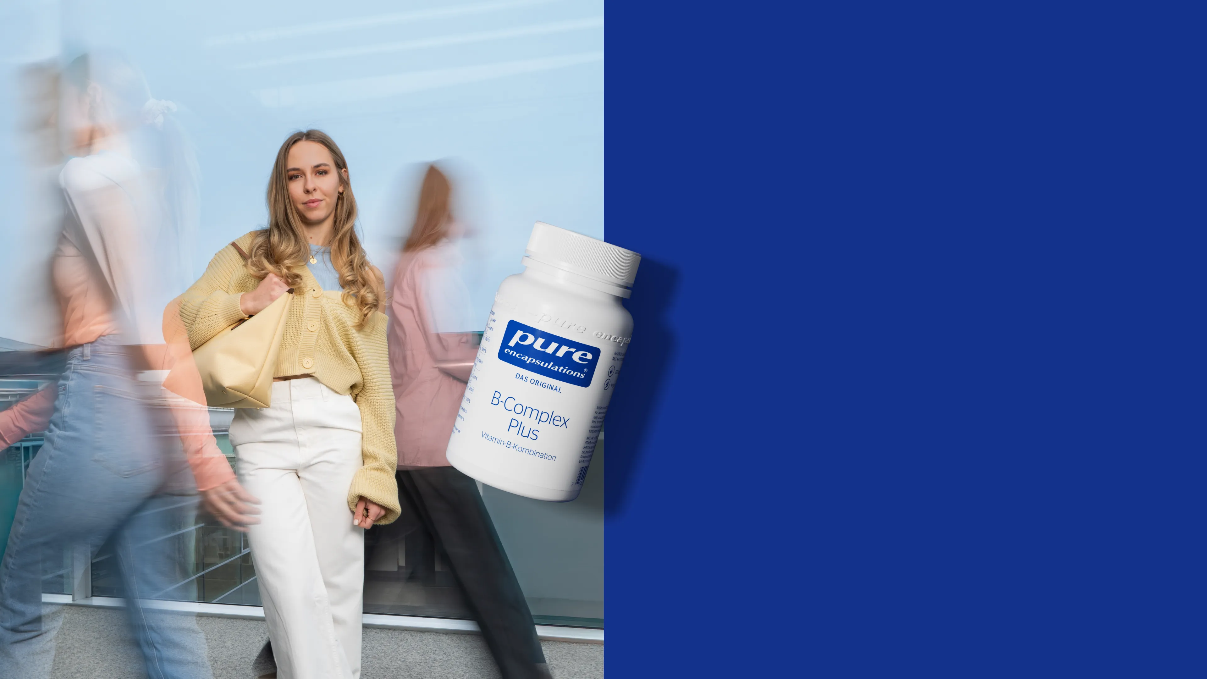 Isabelle Engel und B-Complex Plus von Pure Encapsulations
