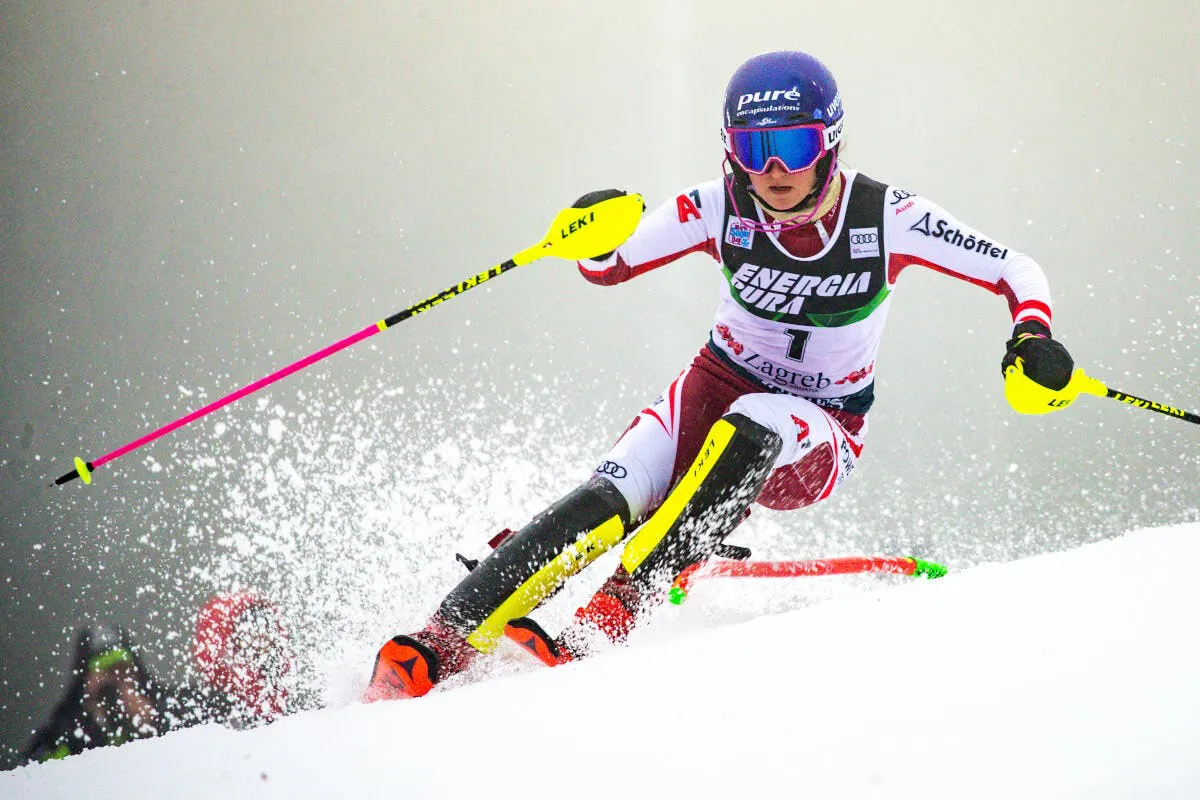 Chiara Mair fährt Ski