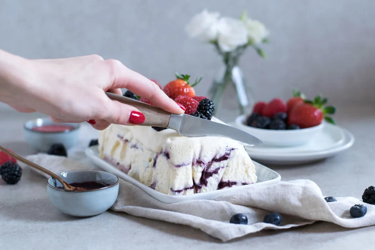 beeren parfait mit kollagen