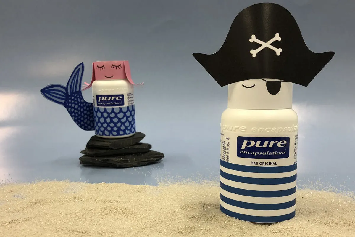 Pure Bottles verkleidet als Pirat und Meerjungfrau